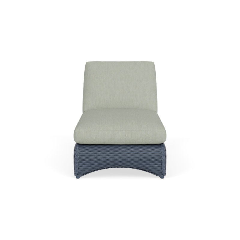 Loom Outdoor Chaise Lounge, Deering Cadet, Denim Blue
