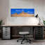 Grandes pyramides, Gizeh, Égypte, paysage contemporain abstrait, art mural-340069857