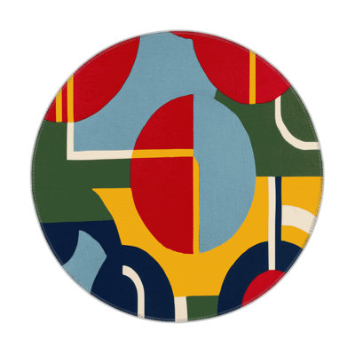 Jaunty Wobble Indoor And Outdoor Area Rug