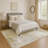 Premium Machine Washable Chelston AMF1850 Floral Rug-2079394343