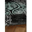 Tapis floral noir / gris Bloomington-20943517
