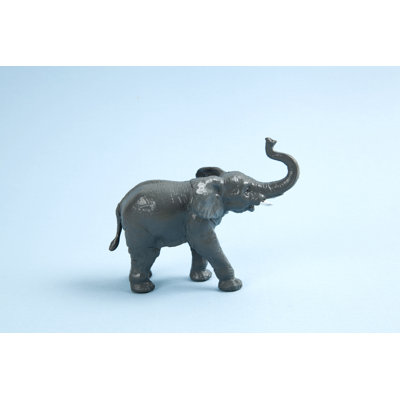 Pop Elephant Figurine by LoulouVonGlup - Wrapped Canvas Print