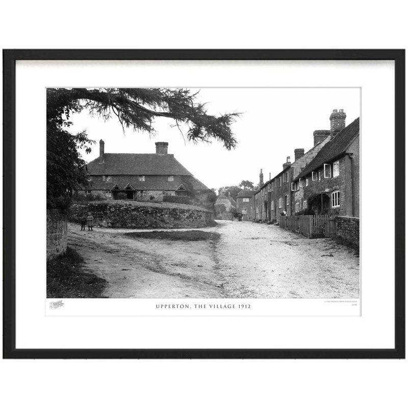 Upperton, The Village 1912 by Francis Frith - Single Picture Frame Print, 45cm H x 60cm W x 2.3cm D