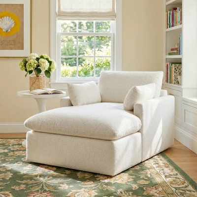 Chaise longue Luna avec housse