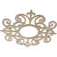 Médaillon de plafond en bois Dijon-63411819-63411799