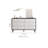 Cream Style Pine Entrance Cabinet Accent Chest