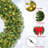 Heurlin Faux Pre-Lit Wreath -2128700429