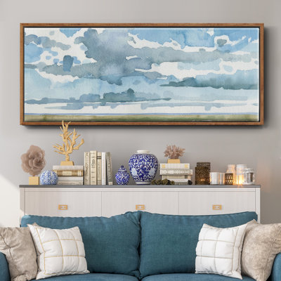 Open Sky Study II - toile encadrée