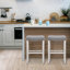 Tabouret de bar et de comptoir rembourré Jameson-376780850-376780835