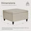 Aimee-Lee Faux Leather Ottoman-2021698310