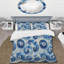Blue Coastal Seashells I - Ensemble de housse de couette traditionnel chinois-109144558