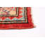 Tapis de couloir unique en laine noué à la main nouvel âge 2 pi 9 po x 10 pi 7 po Ahmiyah - rouge / beige / bleu