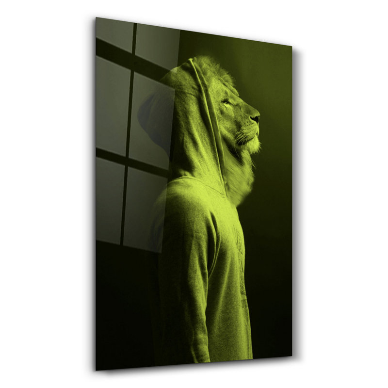 Élégante peinture murale en verre trempé de 13,8 po x 21,7 po | 100% verre trempé, épaisseur: 0,16 pouce | Imprimé UV pour des couleurs éclatantes | Parfait pour la décoration intérieure, le salon et les espaces de bureau
