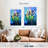 Avery Tulips On Blue-108238477