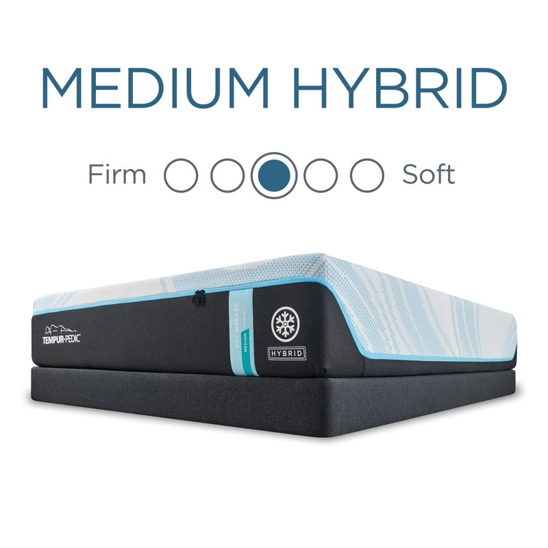 ProBreeze® 12" Medium Hybrid Mattress, King