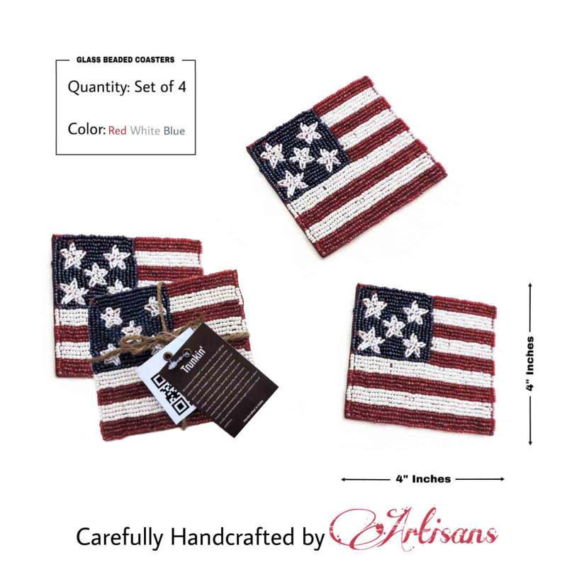 Square 4 Piece Coaster Set