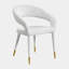Chaise de salle à manger Darius Boucle