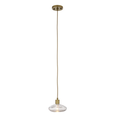 Reservoir 1-Light Blown Glass Pendant