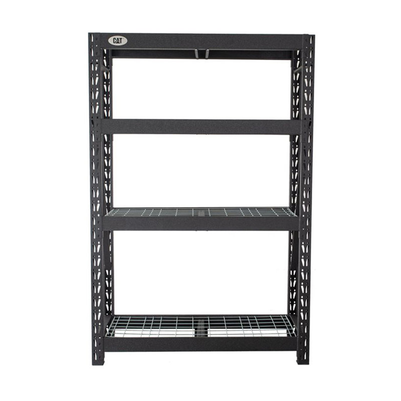 Eakins Steel Height -Adjustable Shelving Unit, 72" H x 18" W x 48" D