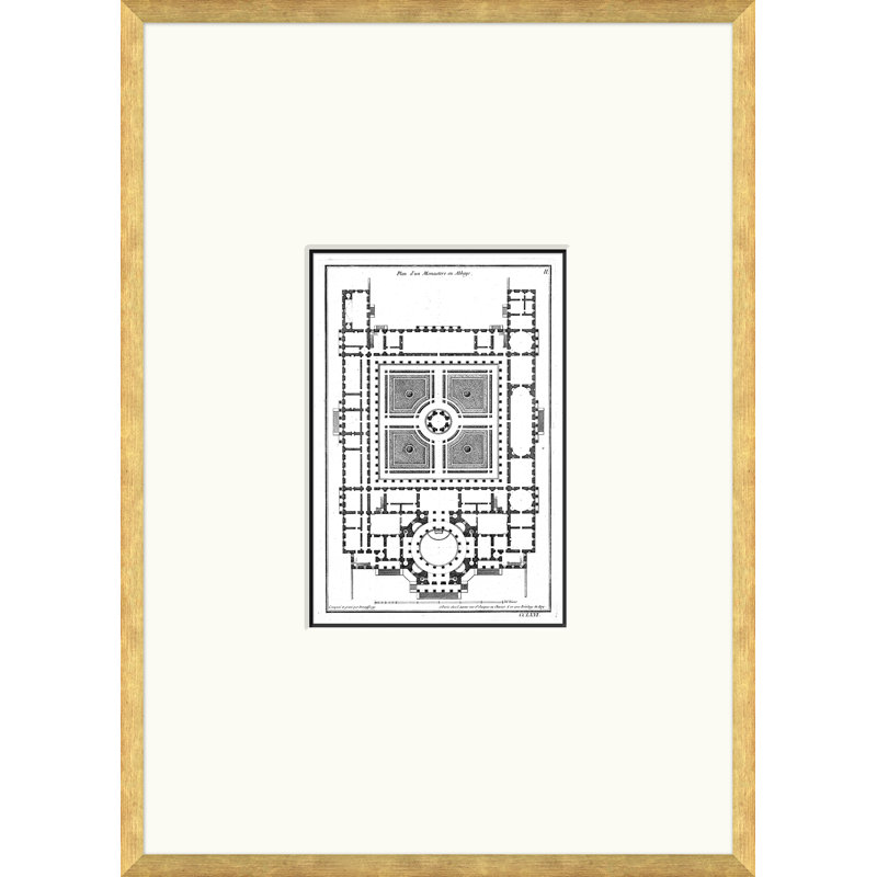 Royal Floor Plans Print by Bespoke By Baker