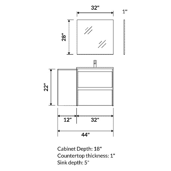 Dimensions du produit