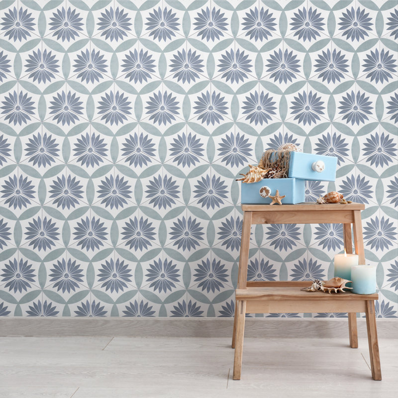 Coco 7" x 8" Porcelain Patterned Wall & Floor Tile