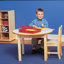 Table d'écriture en bois pour enfants