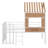 Metal Loft Bed With Ladder-114256616