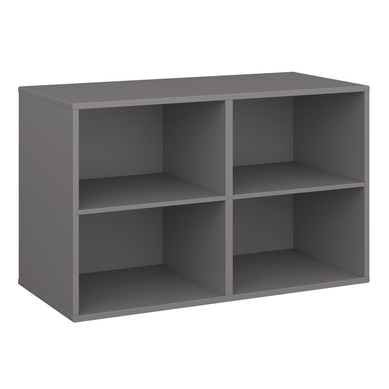Keep Bookcase, Graphite, 43cm x 89cm x 32.5cm D