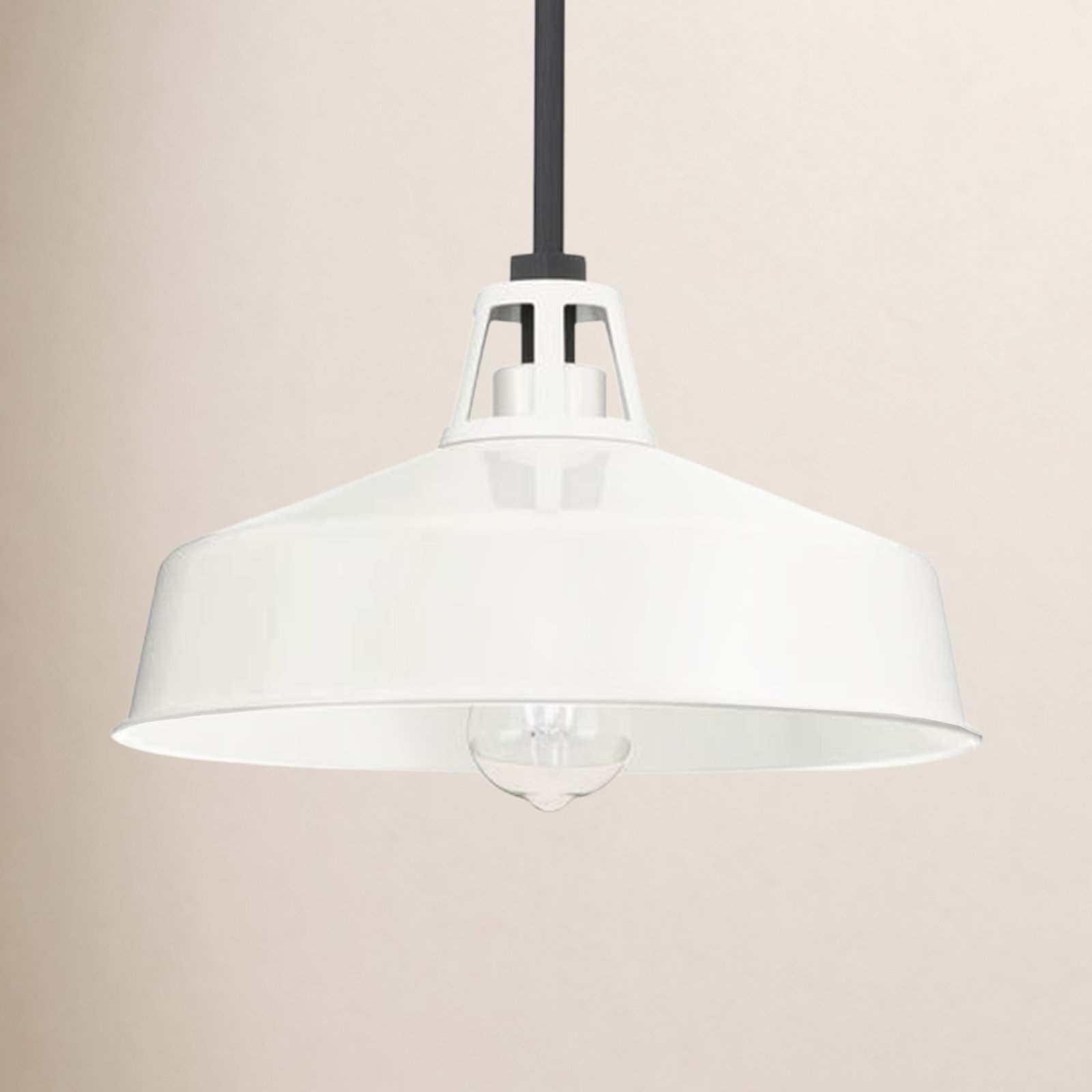 Outdoor Pendant, White