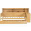 Lit de jour en bois avec lit gigogne simple et bureau pratique avec rangement - Fabrication en bois de qualité-1389151266-1389151264