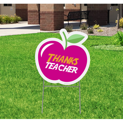Piquet de jardin en forme de pomme de jardin thanks