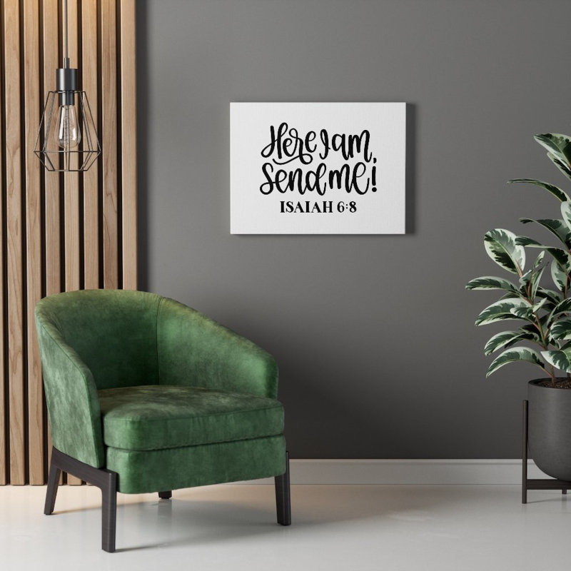 Send Isaiah - Wrapped Canvas Print, 46cm H x 61cm W