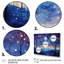 Indigo Dreams III - paysages abstraits, art mural-91866444-109479046