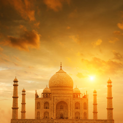 Taj Mahal India by Szefei - Wrapped Canvas Print