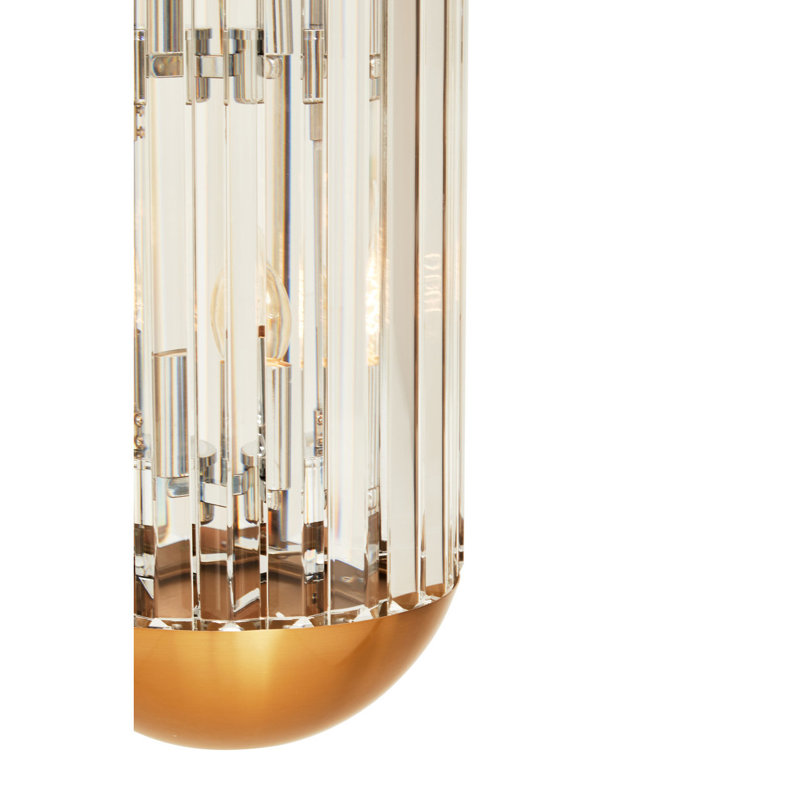 Amaud 6 - Light Bronze Lantern Pendant