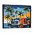 Black Floater Framed selected