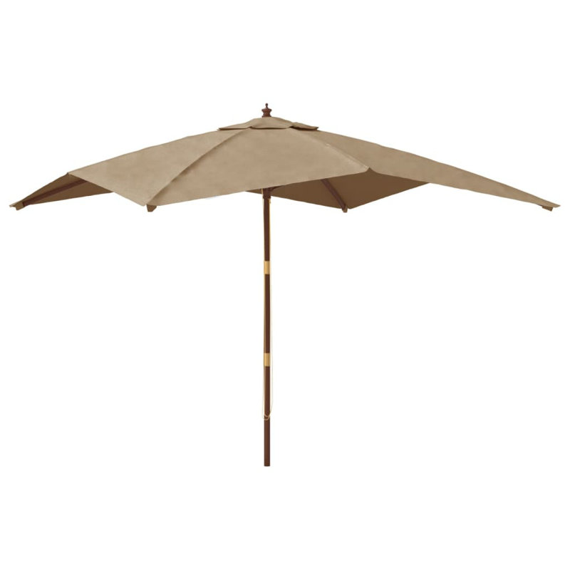 Baheerathan 300cm Market Parasol, Taupe