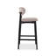Tabouret de bar / de comptoir Alida Ena Lucia - siège en jute Harvest - structure Ebano-2043193070-2043193071