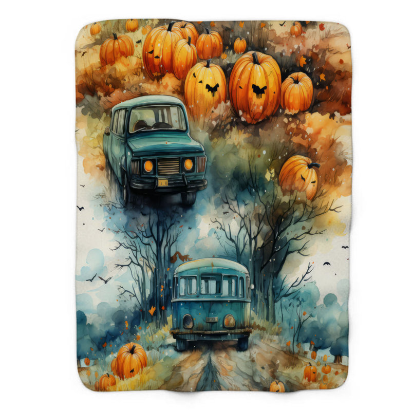 Witching Season - couverture de qualité supérieure 1 pièce, Lit simple