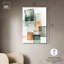 Citrine cube II, art abstrait vert -1740002165-1740002172