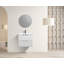 Ensemble de meuble-lavabo mural simple 23,5 po Majoru