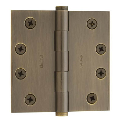 4" H x 4" W Ball Bearing Single Door Hinge
