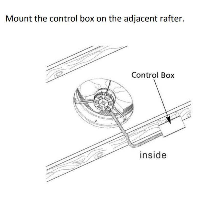 Iliving ILG-002T Fan Thermostat Control Box