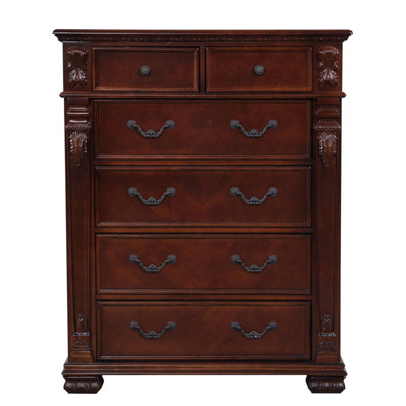 Commode 6 tiroirs Lyndon