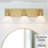Jasmine Roth 3 - Light Dimmable Vanity Light