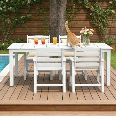 5-Piece Patio Dining Sets With Armschairs