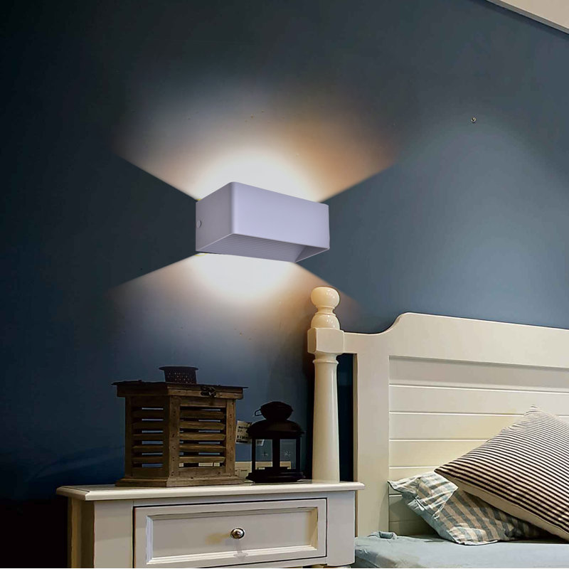Sabite LED Flush Mounted Sconce, Black