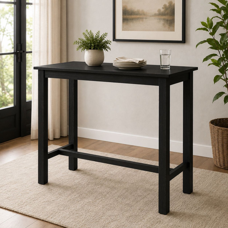 Table bistro Sonoma - gris anthracite, Gris anthracite
