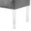 Banc rembourré en velours Macegan-624968139